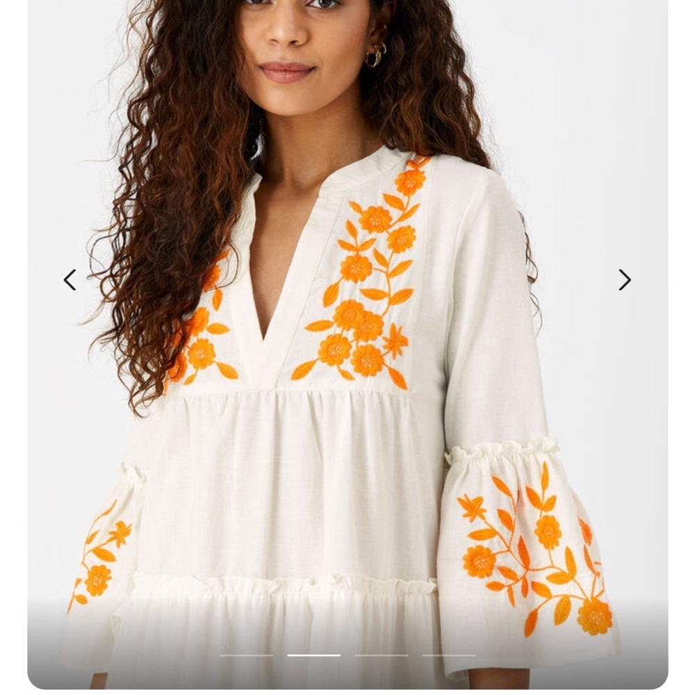 🌷EUC EMBROIDERED DRESS - Picture 2 of 8